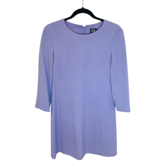 Vince Camuto Lavender Purple Kors Crepe Shift dress SZ 8 - Picture 8 of 14